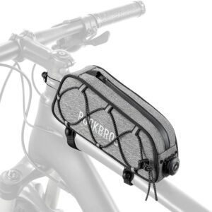 Rockbros 30120045003 ROAD TO SKY bicycle bag for the top frame tube, waterproof, 0.7L - gray
