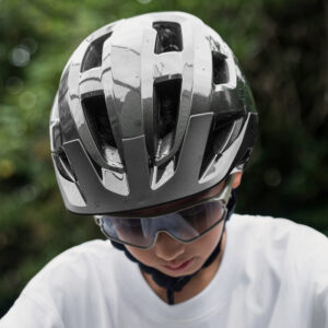 Rockbros LK-67 Youth Bike Helmet with Detachable Visor 54–58 cm - Gray - Image 4