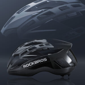 Rockbros LK-79 Bike Helmet 58-62 cm - Black - Image 3