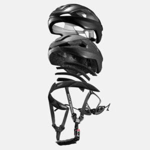 Rockbros LK-15 Carbon Fiber Bike Helmet 58-62cm - Black - Image 5