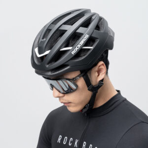 Rockbros HC-58BK-L Bike Helmet 58-61 cm - Black and Gray - Image 5