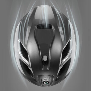 Rockbros ZK-077 Bike Helmet with Integrated Multi-Directional Lighting 57-61 cm - Black - Image 3