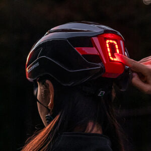 Rockbros ZK-077 Bike Helmet with Integrated Multi-Directional Lighting 57-61 cm - Black - Image 4