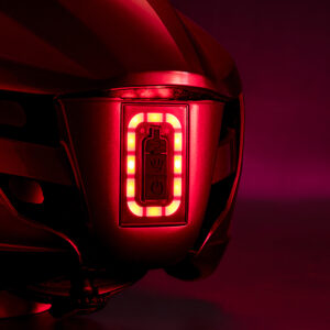 Rockbros ZK-077 Bicycle Helmet with Integrated Multi-Directional Lighting 57-61 cm - White - Image 8