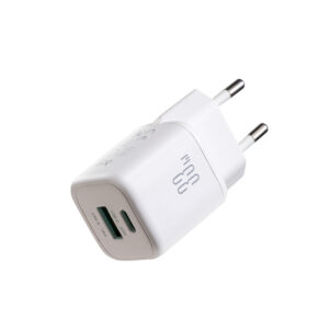 Joyroom JR-TG7 33W USB-A + USB-C wall charger with 30W USB-C - Lightning 1m cable - white - Image 2