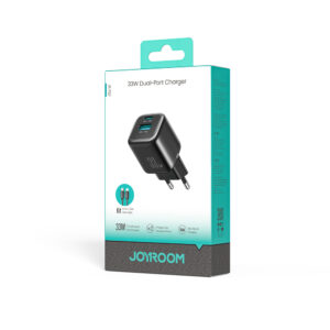 Joyroom JR-TG7 33W USB-A + USB-C wall charger with 30W USB-C - Lightning 1m cable - black - Image 8