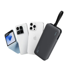 Cuktech LPB200N 40W 20000mAh Powerbank with Integrated Cable - Gray - Image 5