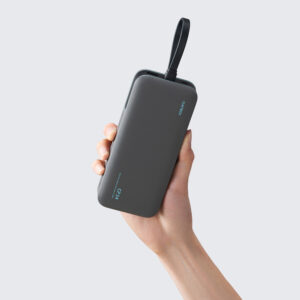 Cuktech LPB200N 40W 20000mAh Powerbank with Integrated Cable - Gray - Image 7