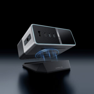 Cuktech TA3005U 300W 5-in-1 Charging Station with Digital Display - Silver - Image 9