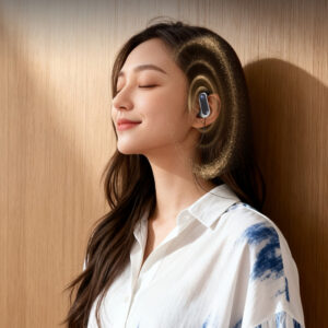 Dudao U17Z Bluetooth 5.3 OWS ausinės with Ear Hooks - juodos spalvos - Image 6