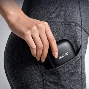 Dudao U17Z Bluetooth 5.3 OWS ausinės with Ear Hooks - juodos spalvos - Image 7