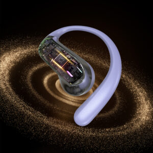 Dudao U17Z Bluetooth 5.3 OWS ausinės with Ear Hooks - Purple - Image 2