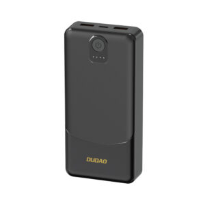 Dudao K10Pro Power Bank 2.4A 20000mAh 2 x USB-A - juodos spalvos