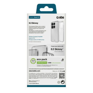 SBS Skinny dėklas skirtas Xiaomi 15 - skaidrus - Image 3