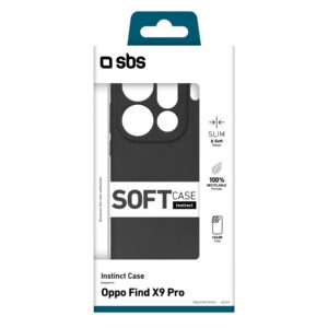 SBS Instinct dėklas skirtas Oppo Find X9 Pro - juodos spalvos - Image 2