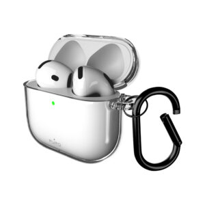 Puro 0.3 Nude dėklas skirtas AirPods 4 - Transparent - Image 2