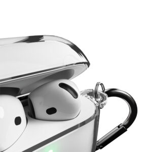 Puro 0.3 Nude dėklas skirtas AirPods 4 - Transparent - Image 3