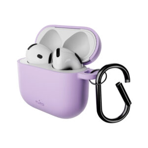 Puro Icon dėklas skirtas AirPods 4 - Purple - Image 2