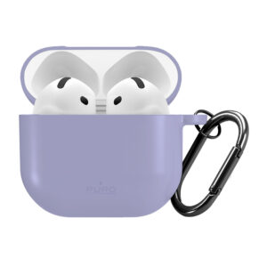 Puro Icon dėklas skirtas AirPods 4 - Purple - Image 7