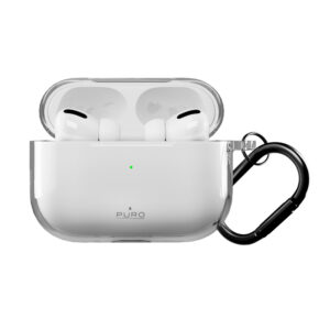 Puro 0.3 Nude dėklas skirtas AirPods Pro 3 - Transparent