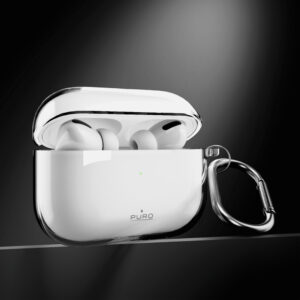 Puro 0.3 Nude dėklas skirtas AirPods Pro 3 - Transparent - Image 5