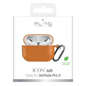 Puro Icon dėklas skirtas AirPods Pro 3 - Orange - Image 6