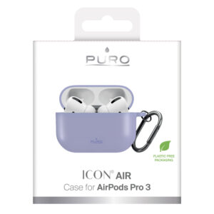 Puro Icon dėklas skirtas AirPods Pro 3 - Purple - Image 6