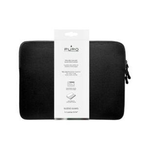 Puro Slim Guard 14" Laptop Bag - Black - Image 2