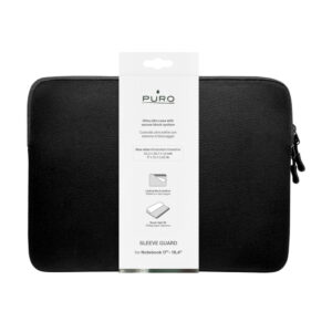 Puro Slim Guard 18" Laptop Bag - Black - Image 2