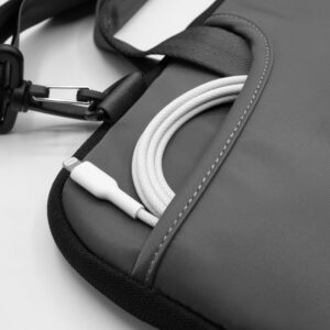Puro Scudo SleevePro in Nylon for MacBook and Notebook up to 14" Black - Image 2