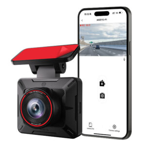 AKEEYO P1 car camera video recorder FullHD 30fps - juodos spalvos