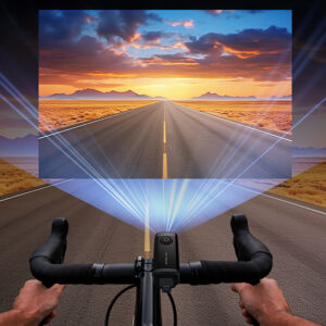 AKEEYO 710 Lite Handlebar Action Camera for Bikes and Motorcycles - juodos spalvos - Image 9