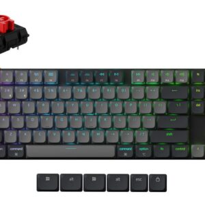 Klaviatūra WRL K1 RGB/BLACK K1X-B1 Keychron