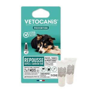 Vetocanis atbaidantis užlašinamas tirpalas šunims (10-20kg), N2, 1 vnt.