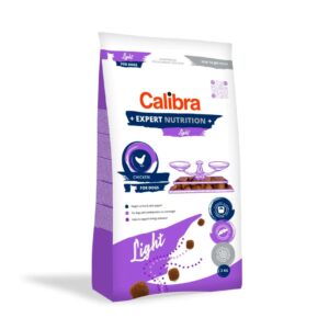 CALIBRA Dog Expert Nutrition Light - sausas maistas šunims - 2kg