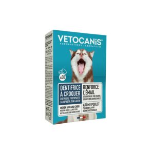 Vetocanis dantų pasta tabletėmis šunims, N30, 1 vnt.