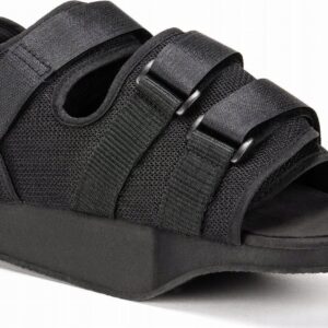 MDH pooperacinė avalynė - XL dydis Pooperacinė avalynė Juoda