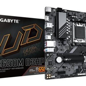Mainboard|GIGABYTE|AMD B650|SAM5|Micro-ATX|Memory DDR5|Memory slots 4|B650MD3HP1.3