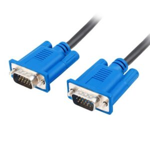 Lanberg CA-VGAC-10CU-0050-BK VGA kabelis 5 m VGA 15pin Juoda - Image 3