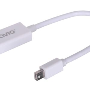 Savio CL-57 vaizdo kabelio adapteris 0,2 m Mini DisplayPort HDMI A tipo (standartinis) Balta