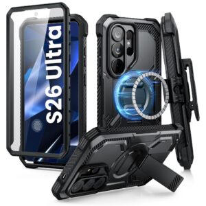 SupCase IBLSN ArmorBox Clip Mag MagSafe Samsung Galaxy S26 Ultra juodos spalvos - Image 2