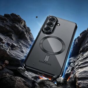 Tech-Protect MagFlex MagSafe Samsung Galaxy A37 5G Shiny juodos spalvos - Image 2