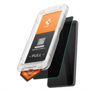 Privatumą užtikrinantis stiklas Spigen GLAS.TR "EZ FIT PRO AC” HD Samsung Galaxy S26 PRIVACY - Image 3