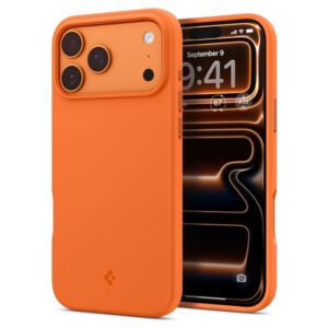 Spigen SILICONE FIT MAG MagSafe Apple iPhone 17 PRO MAX COSMIC ORANGE - Image 2