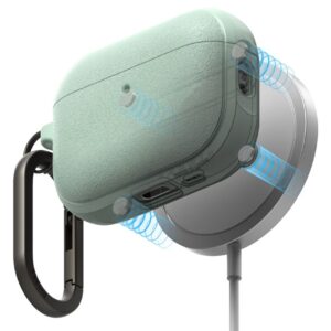 RINGKE ONYX MAGNETIC MagSafe APPLE AIRPODS PRO 3 dėklas MINT - Image 2