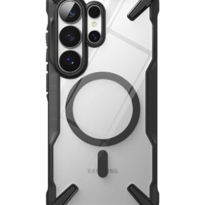 Ringke Fusion X dėklas Magnetic MagSafe Samsung Galaxy S26 Ultra juodos spalvos - Image 3