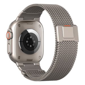 Tech-Protect MILANO VANGUARD APPLE WATCH 8 / 9 / 10 / 11 / SE / ULTRA (44 / 45 / 46 / 49 MM) TITANINIS - Image 2