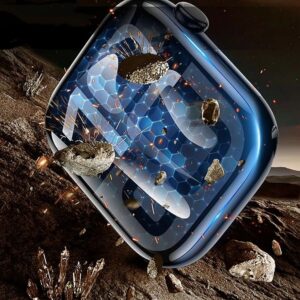 HIBRIDINIS STIKLAS Tech-Protect EASY SET FLEX+ 3-PACK XIAOMI WATCH 5 BLACK - Image 3