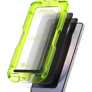 Apsauginis stiklas su privatumo filtru Ringke Easy Slide 2-Pack Samsung Galaxy S26 - Image 2