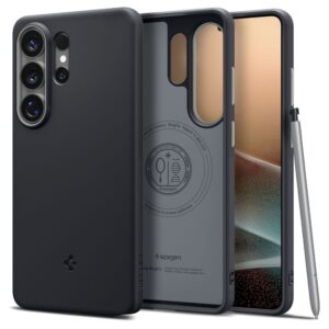 Spigen Nano POP Mag MagSafe dėklas Samsung Galaxy S26 Ultra juodos spalvos Sesame